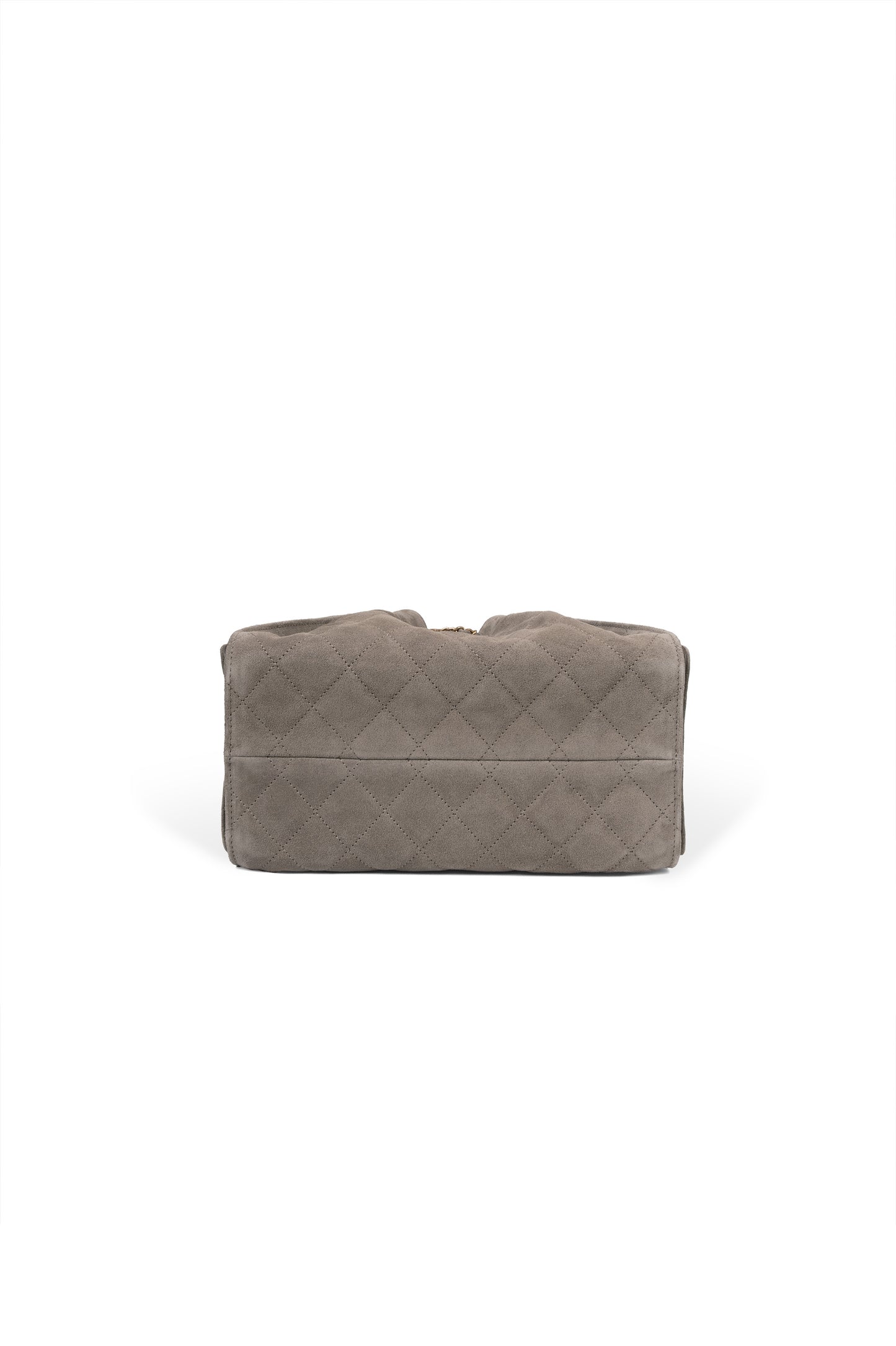 Chanel 25 Bag Suede in Gris