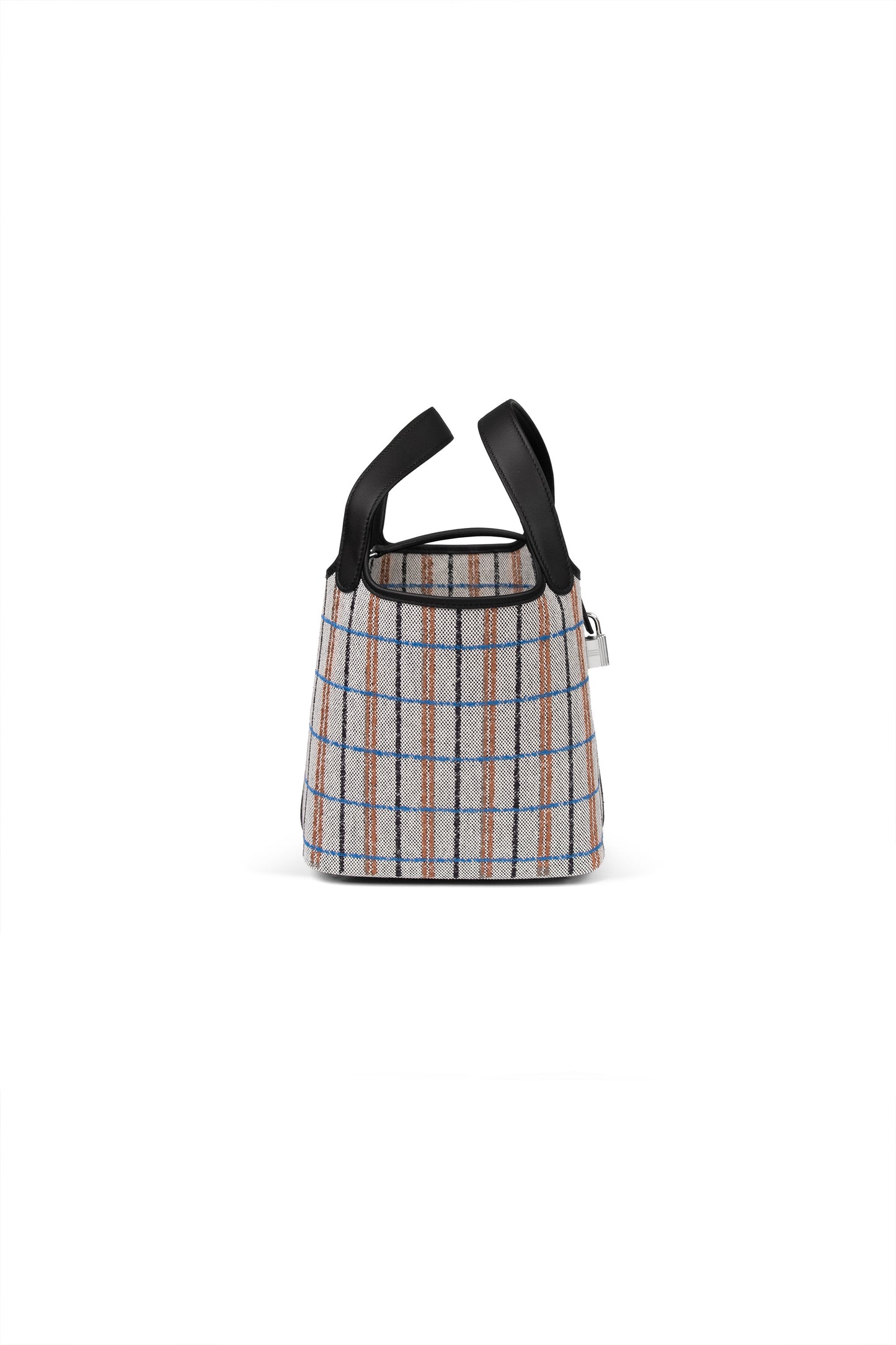 Hermes Picotin 18 Limited Edition Ecru/Noir/Fauve/Bleu Zanzibar PHW