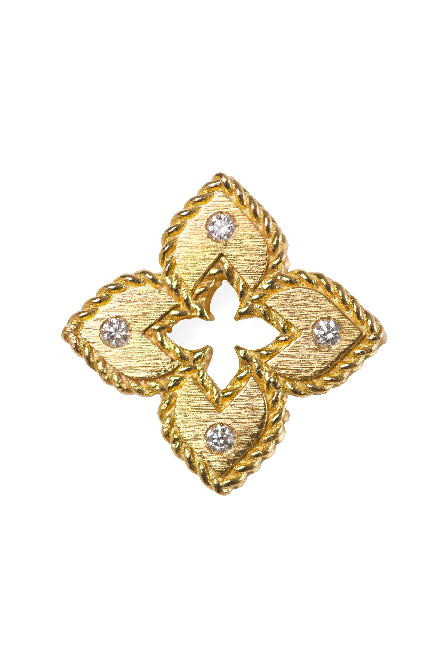 Roberto Coin Venetian Princess Earrings in Yellow Gold