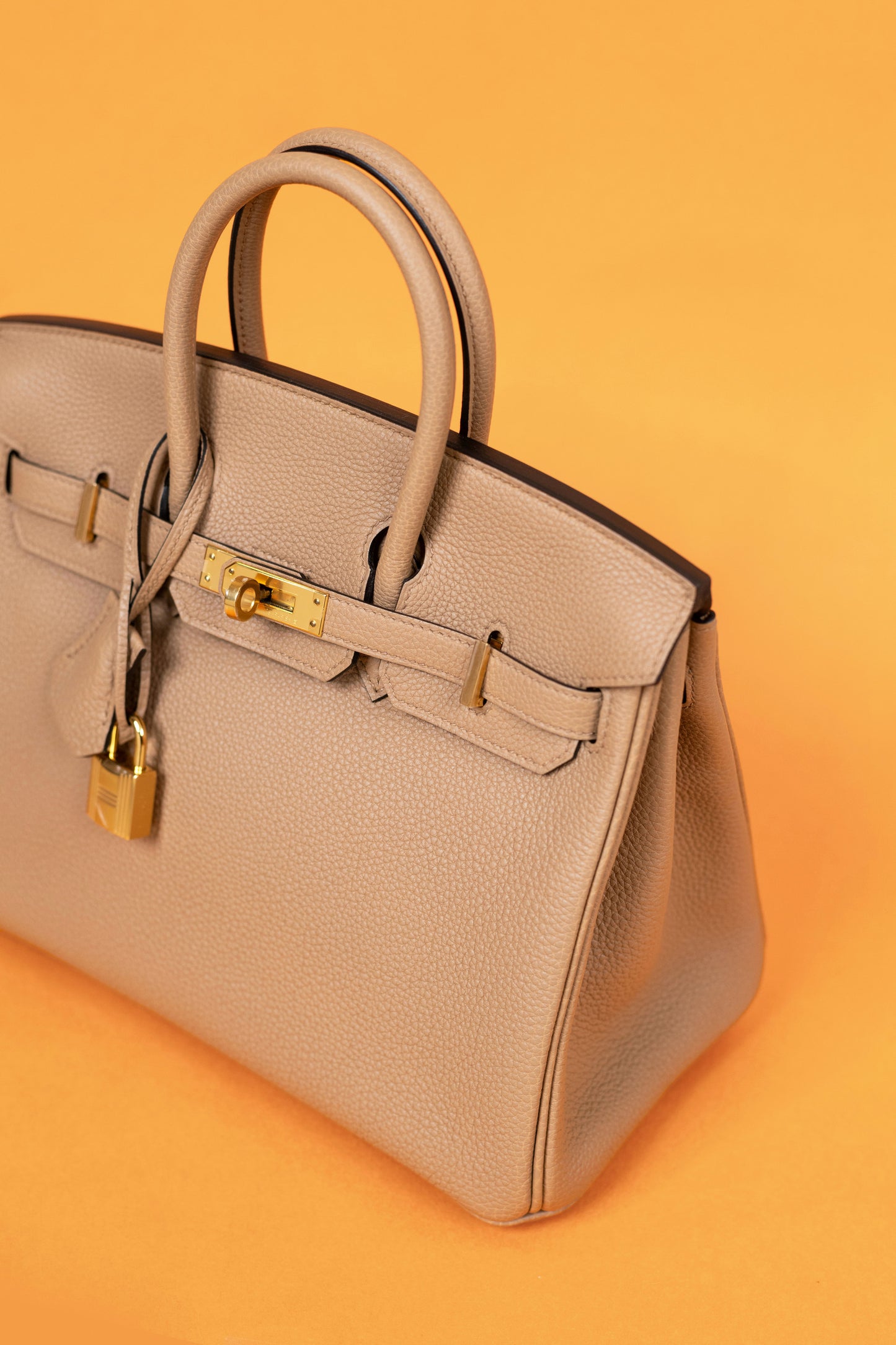 Hermès Birkin 25 Togo Chai GHW
