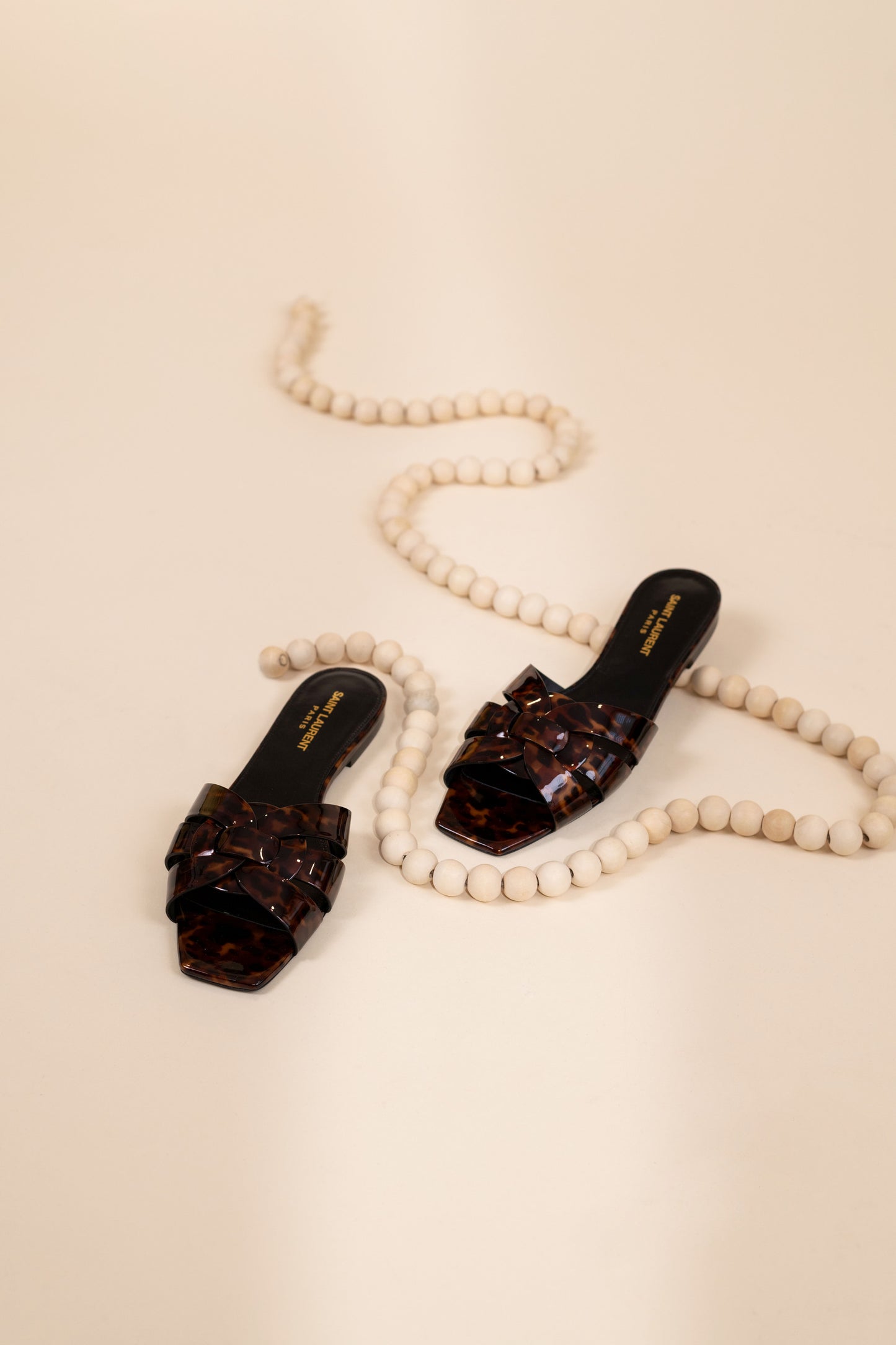 YSL Flat Sandals
