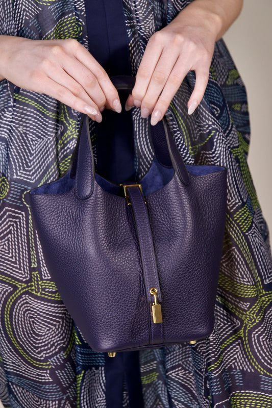 Hermès - Picotin 18 in Blue Nuit with GHW