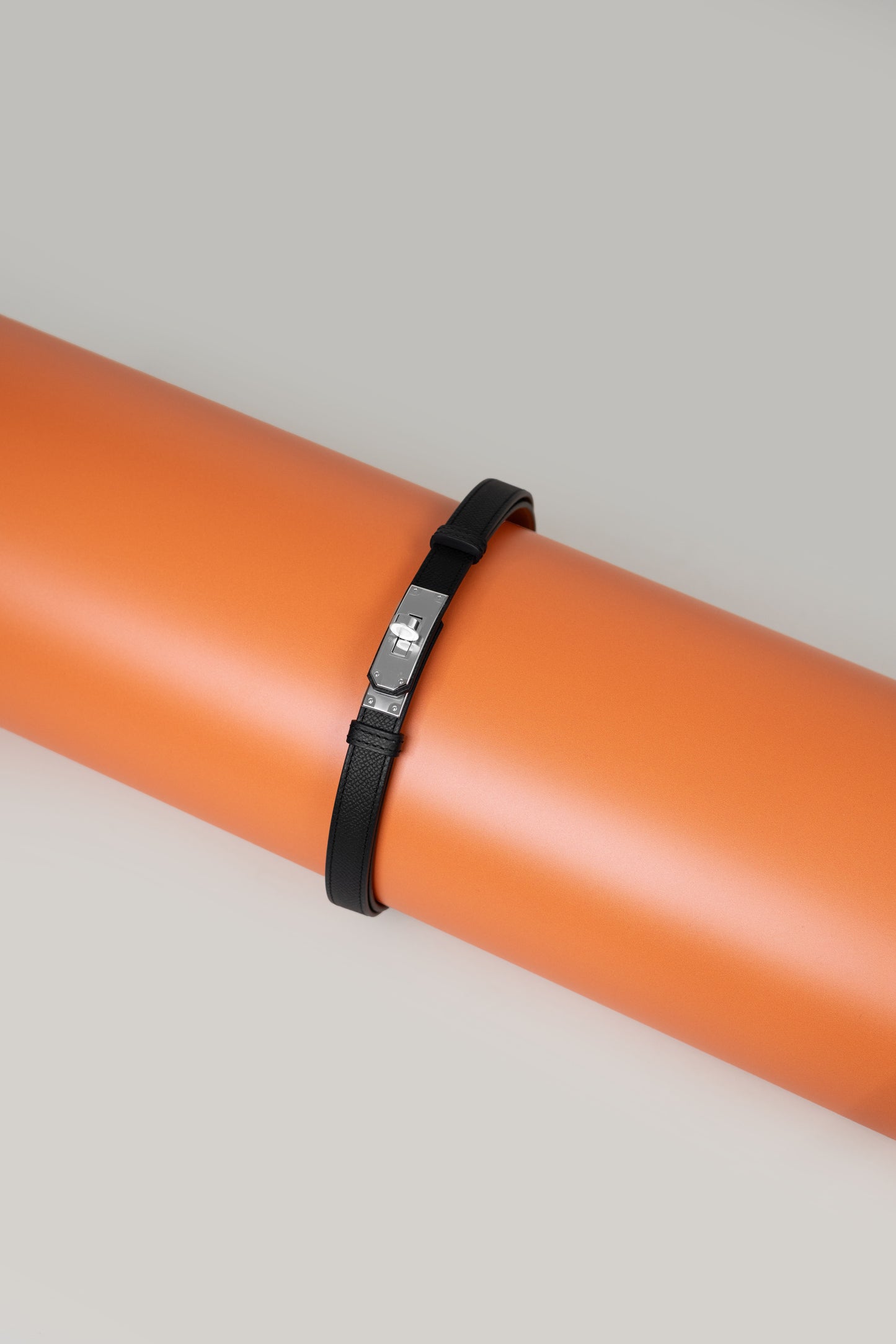Hermès Kelly Belt in Black with PHW
