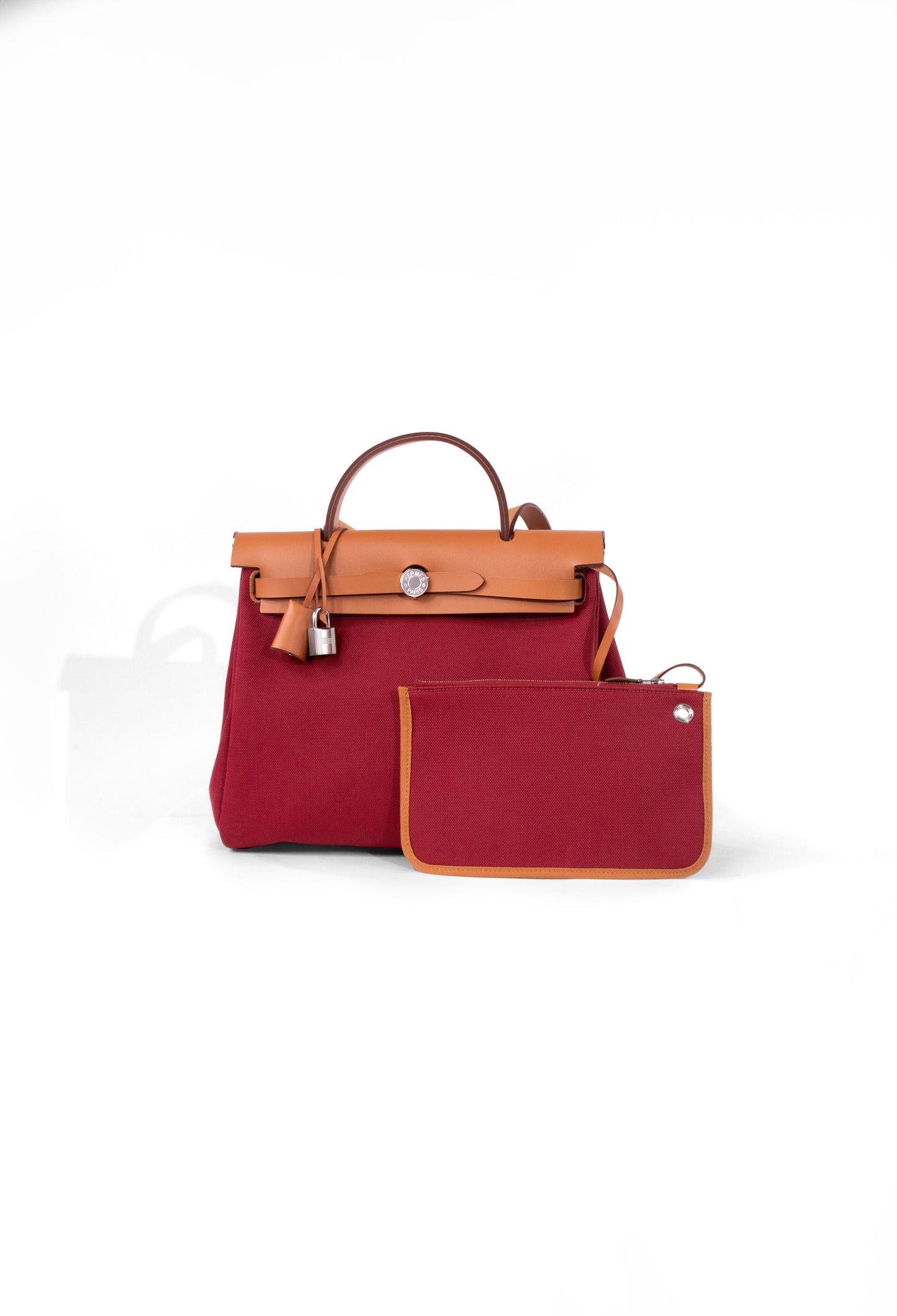 Hermes Herbag 31 Rouge H PHW