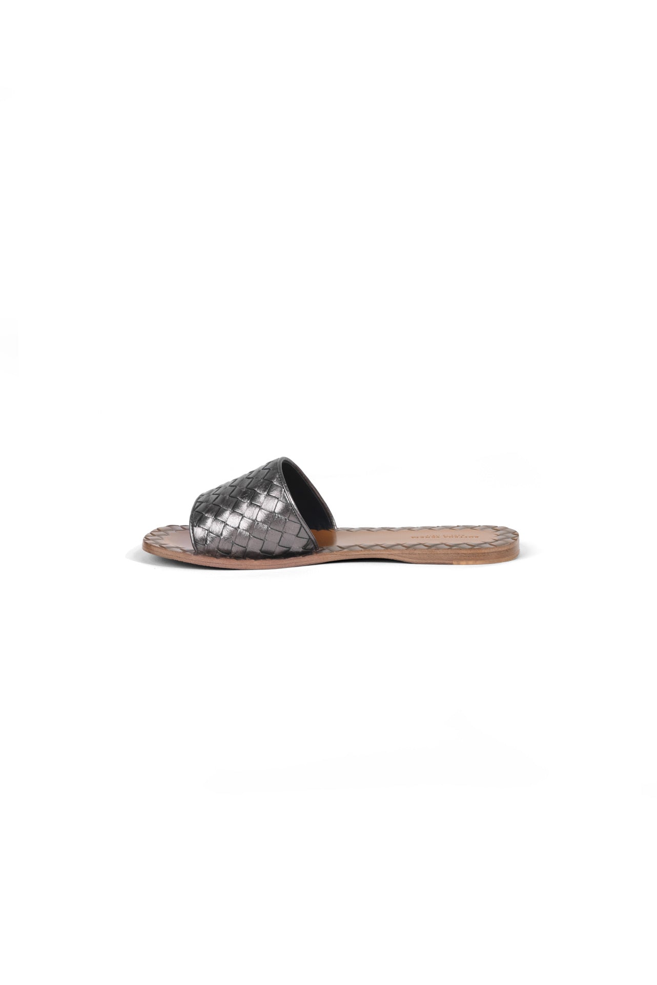 Bottega Veneta Dark Grey Sandals