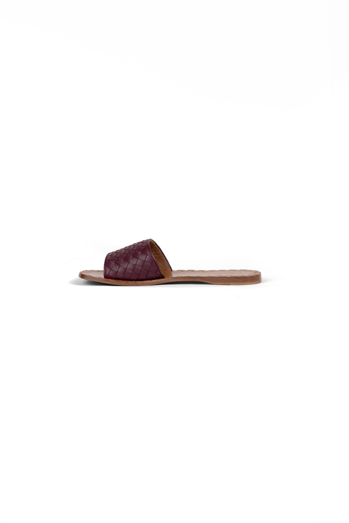 Bottega Veneta Burgundy Sandals