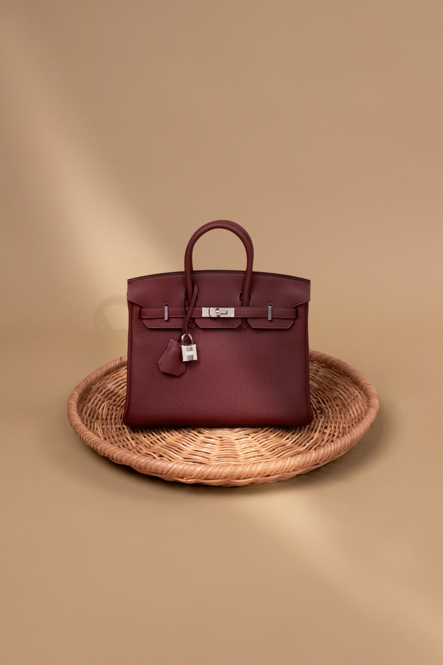 Hermès Birkin 25 Togo Rouge H PHW