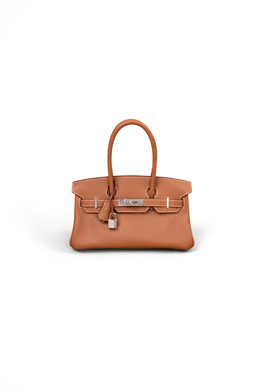 Hermes Birkin Shoulder Evercolor Gold