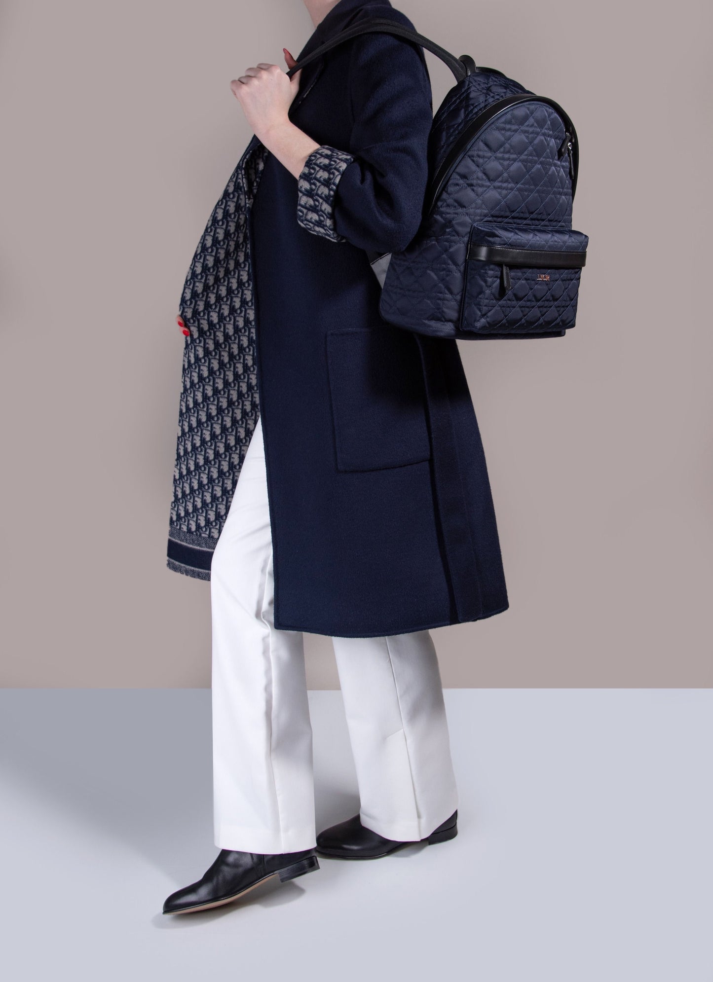 Dior Navy Backpack