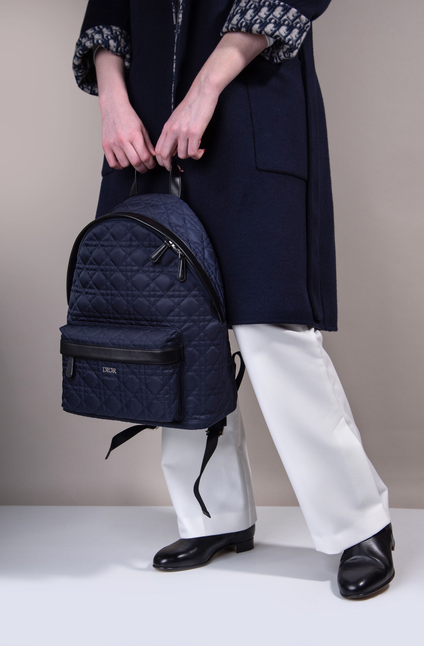 Dior Navy Backpack