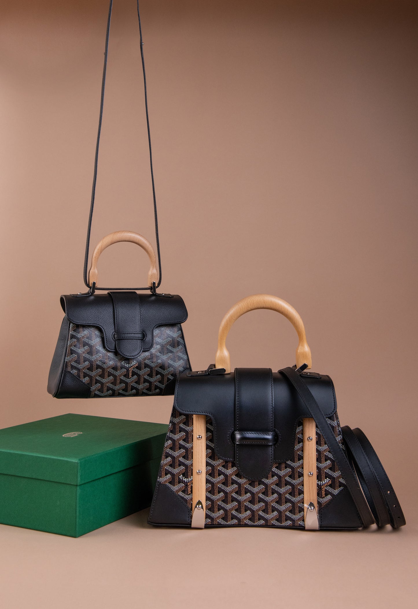 Goyard Saigon Mini Soft VS. Saigon Structure PM Black