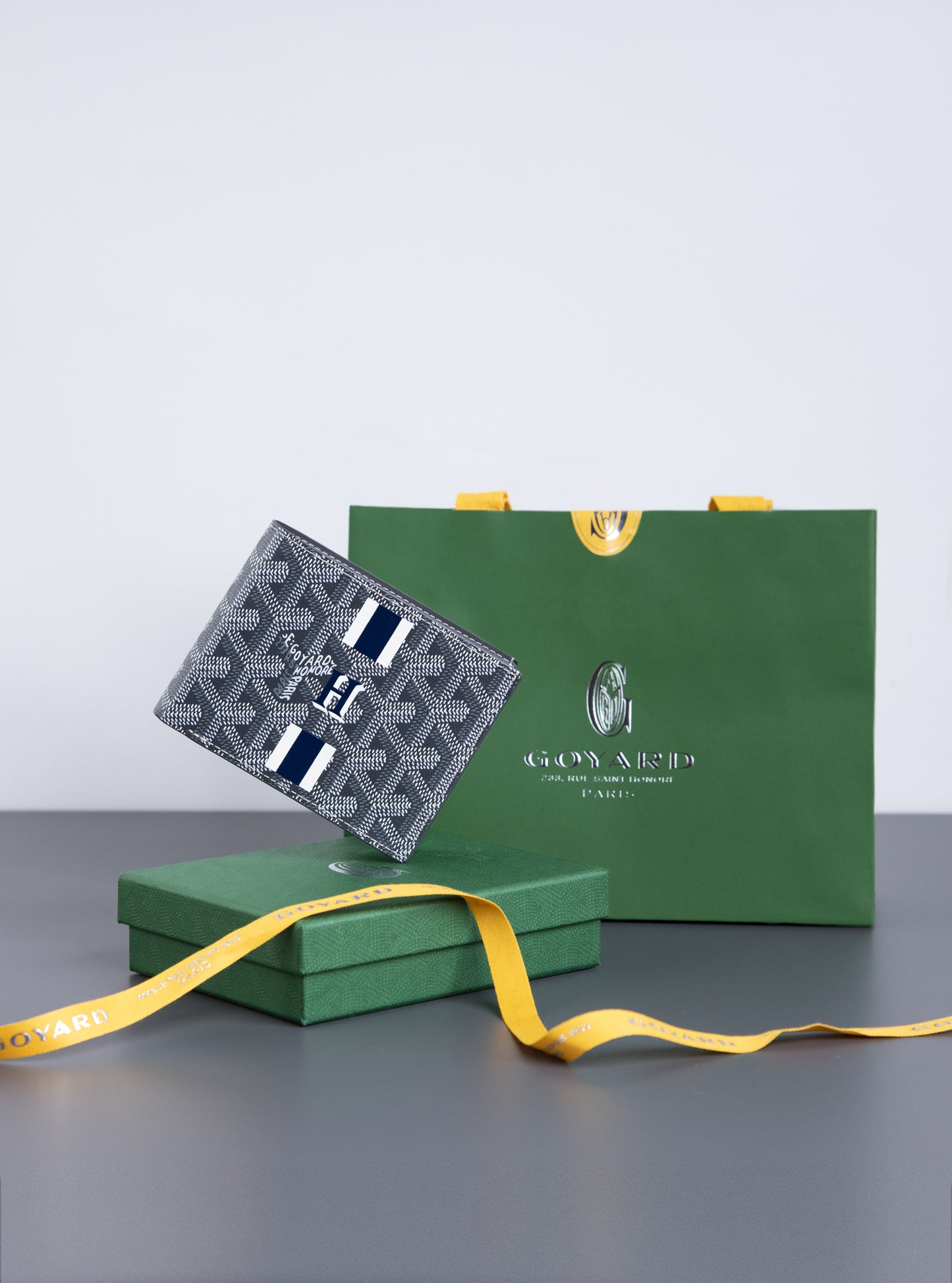 Goyard Saint Victorie Wallet Grey