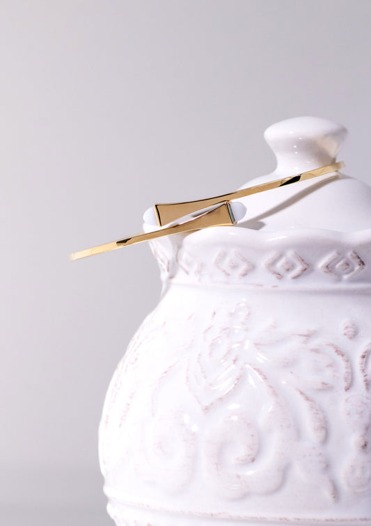 حذاء مارلي كليو الذهبي سهل الارتداء بحجر القمر