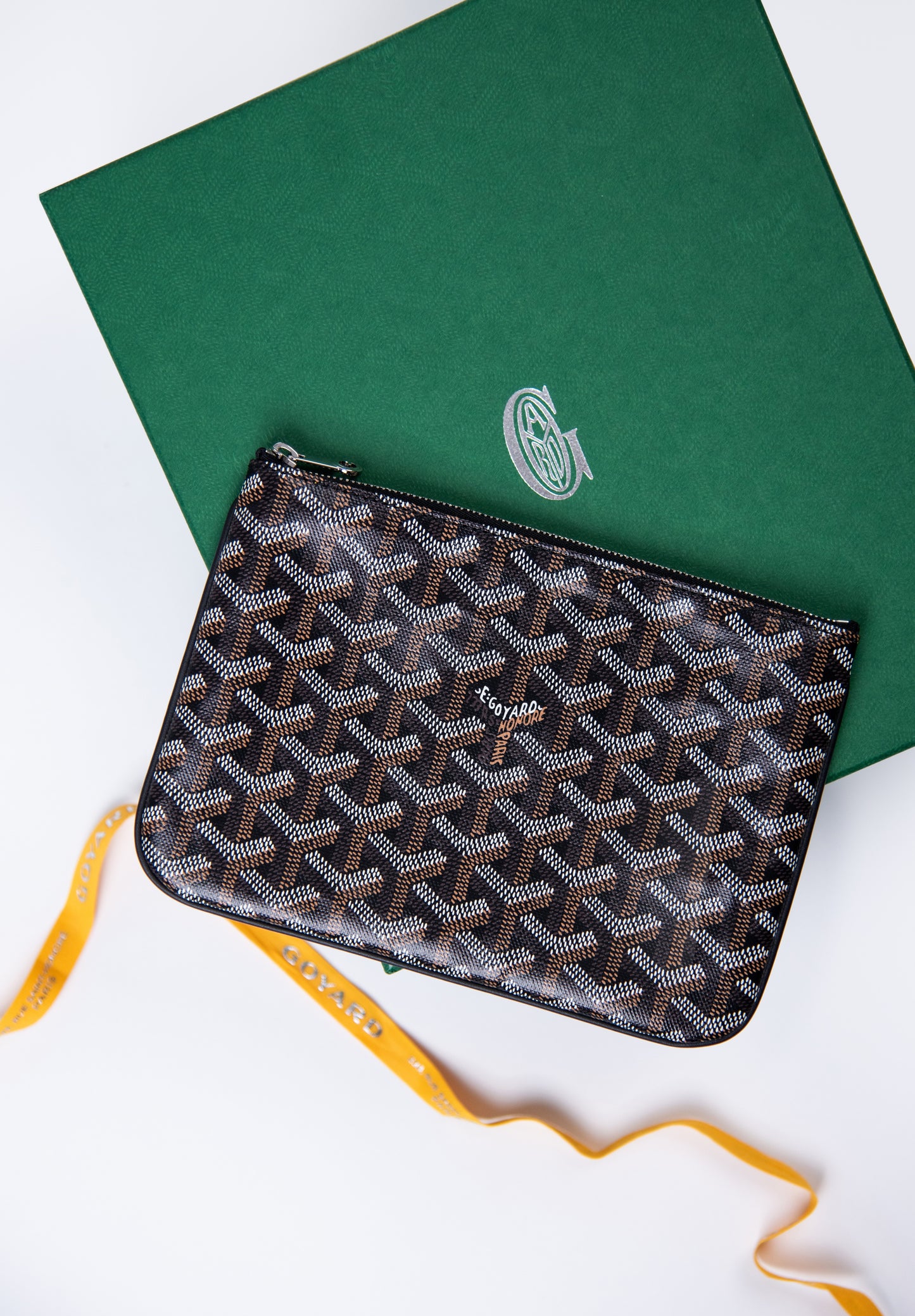 Goyard Pochette Senat PM in Black