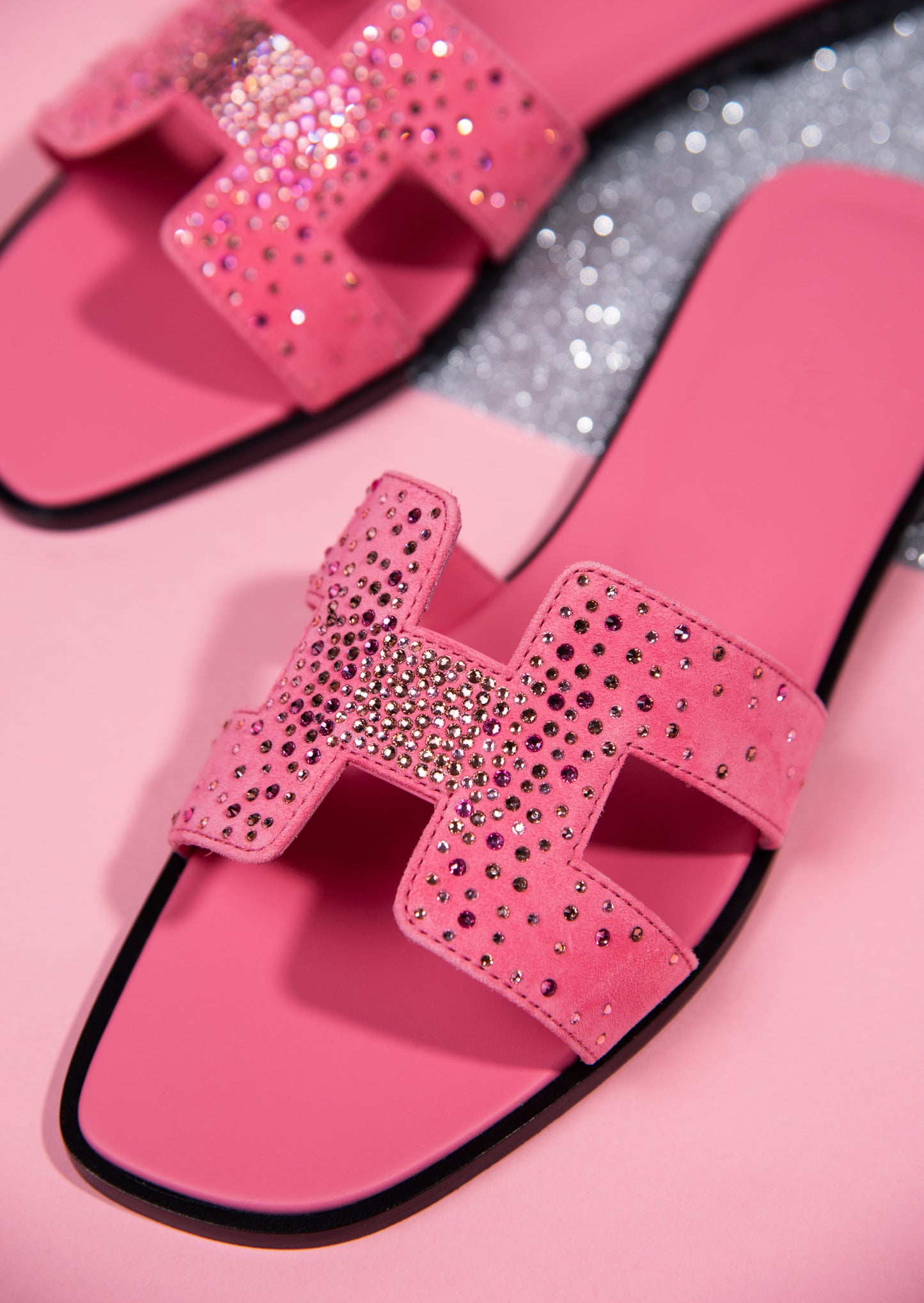 Hermès Sparkle Orans in Rose Jaipur