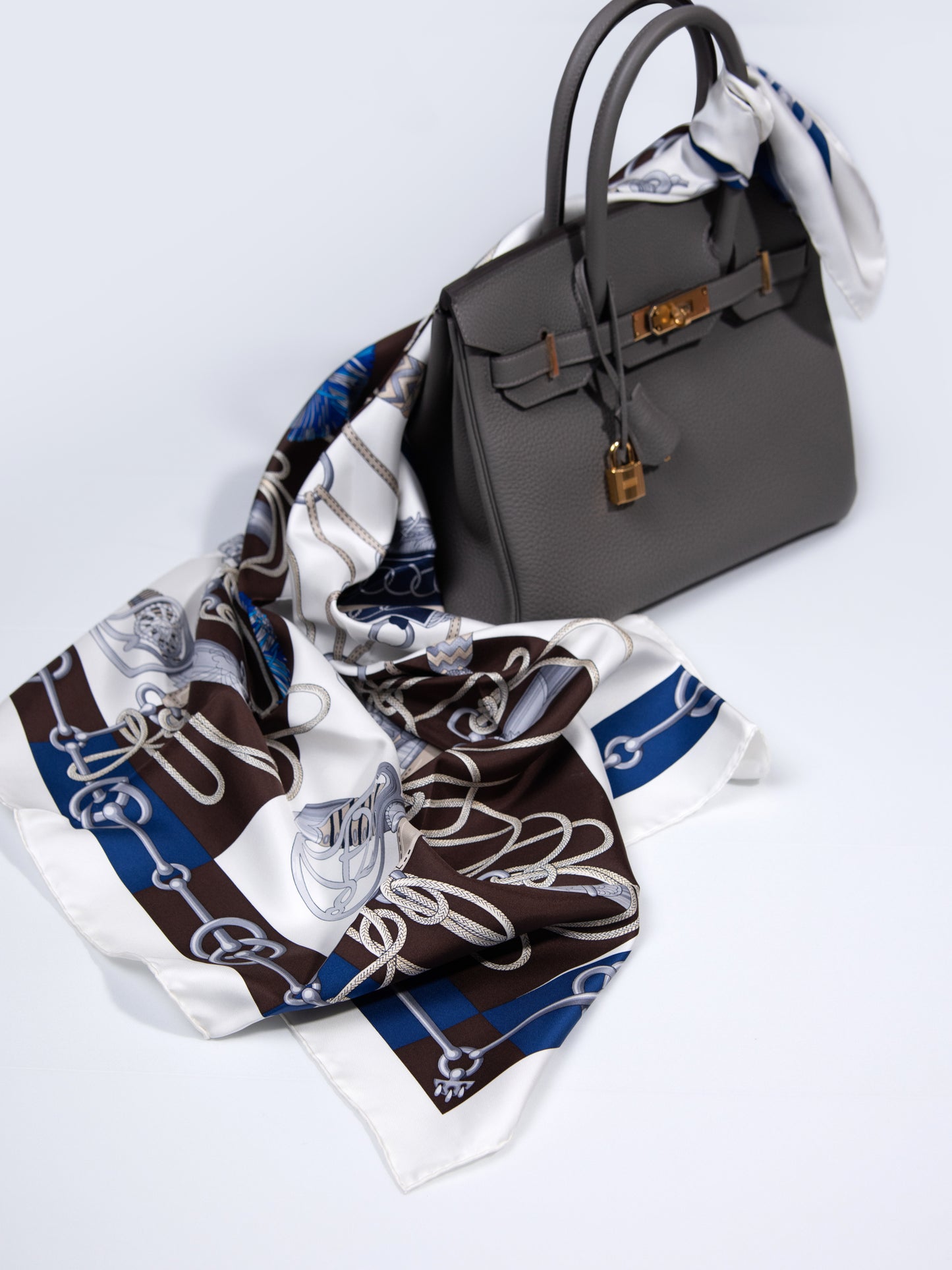 Hermès Birkin 30 Togo in Gris Meyers GHW
