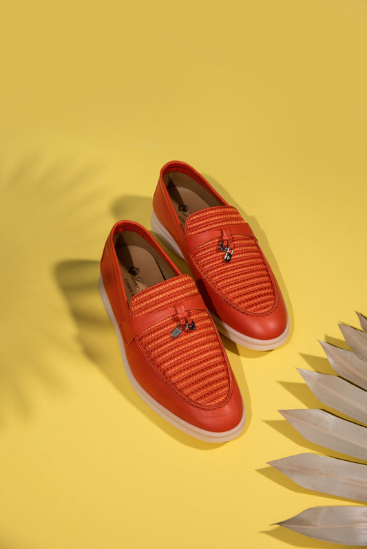 Loro Piana Summer Charms Sprightly in Carrot Juice