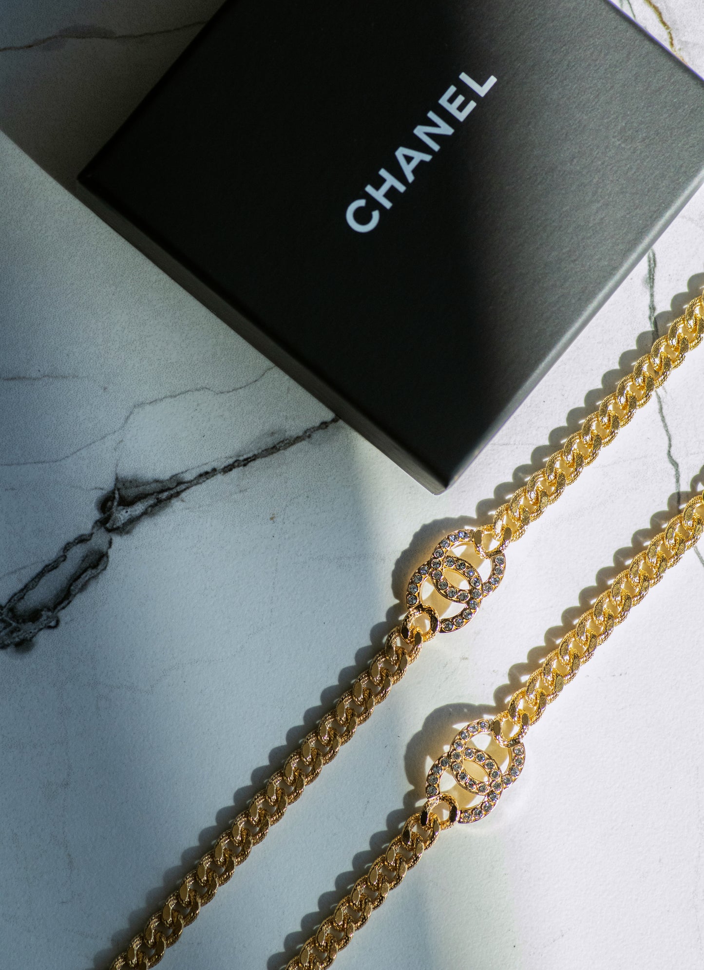 Chanel Gold Choker & Bracelet