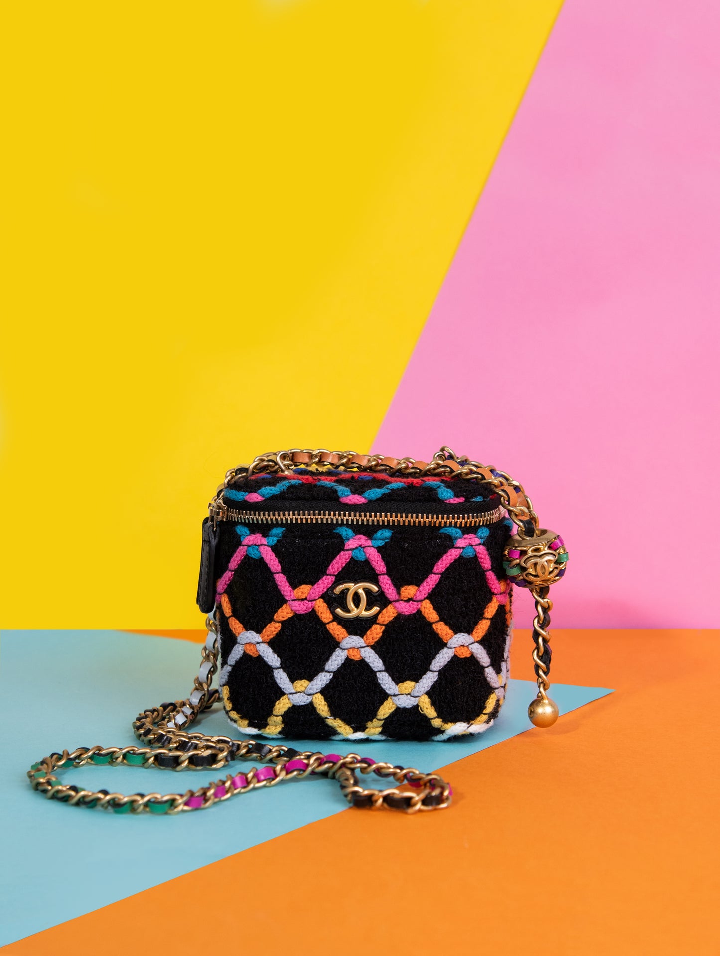 Chanel Small Vanity Case in Multicolors