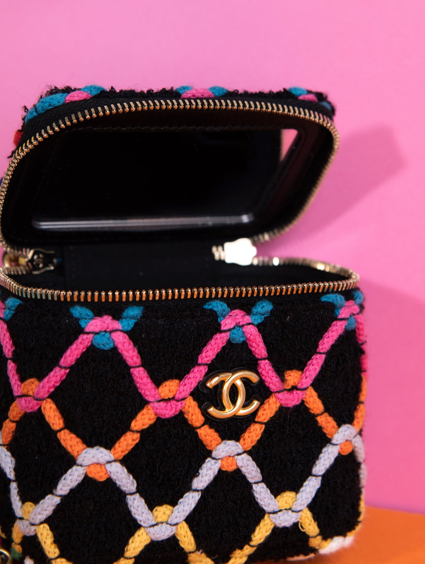 Chanel Small Vanity Case in Multicolors