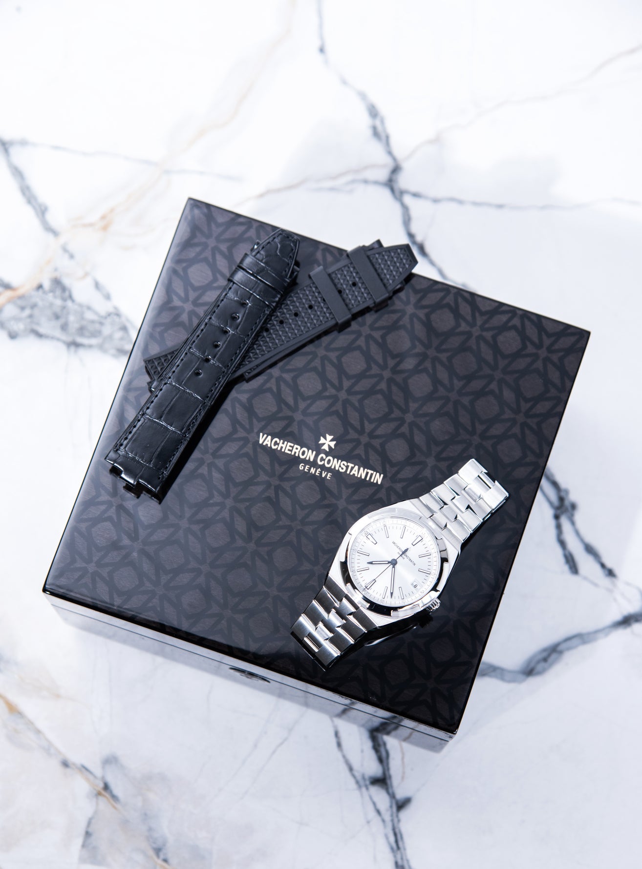 Vacheron Constantin Geneve Overseas Self-Winding Stainless Steel Watch