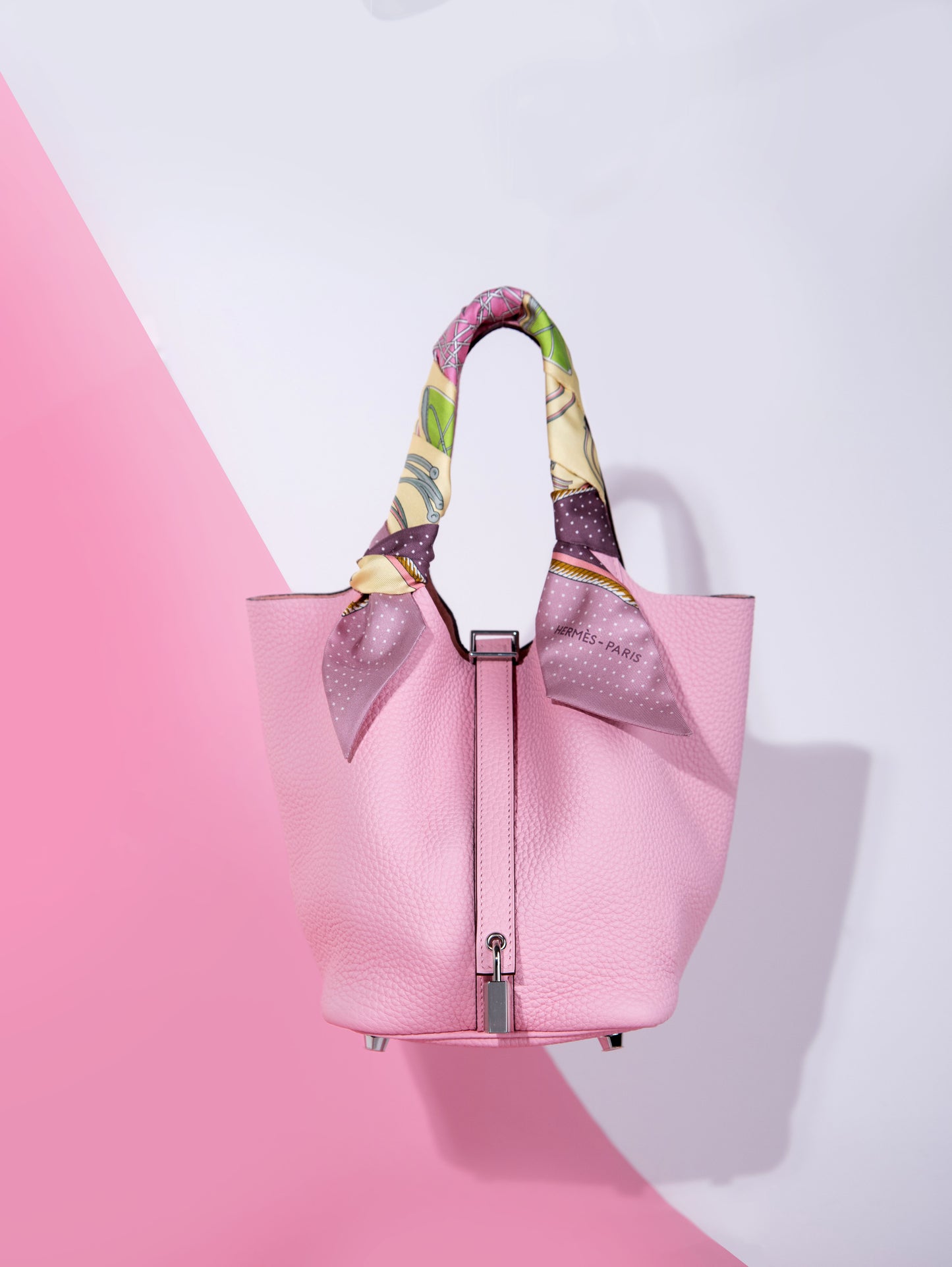 Hermès Picotin Lock in Mauve Sylvestre PHW