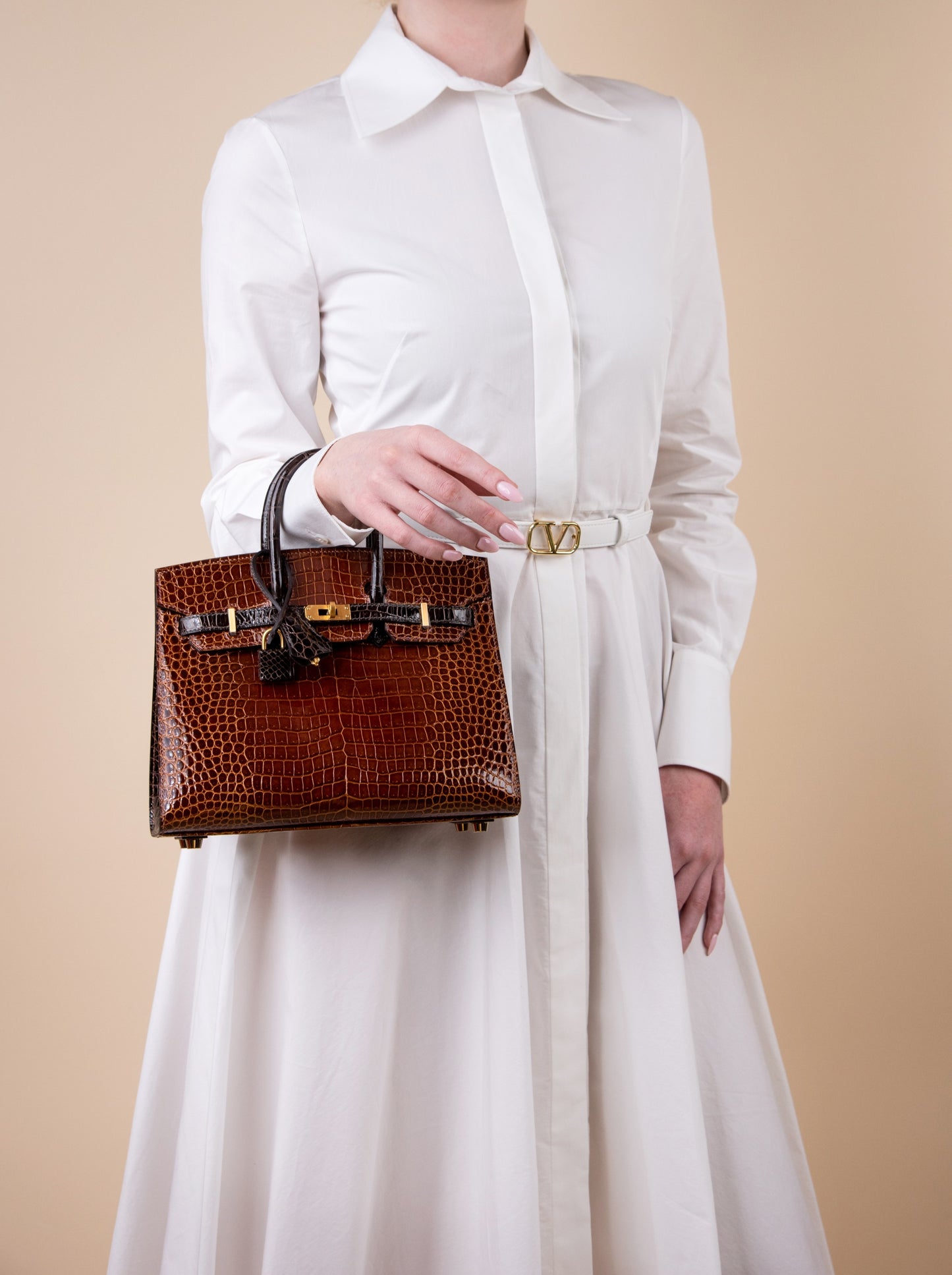 Hermès - HSS Birkin Sellier 25 in Macassar/Miel GHW