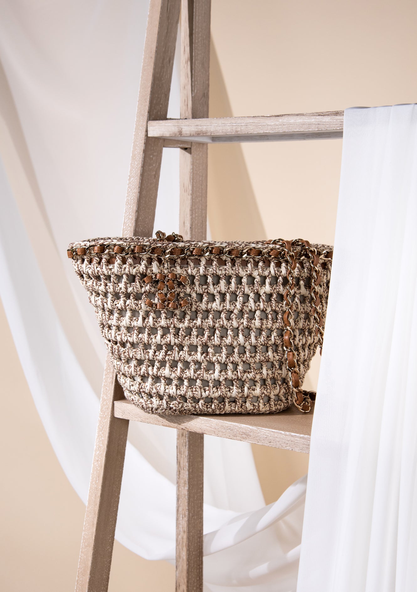 Chanel - Crochet Shopping Bag