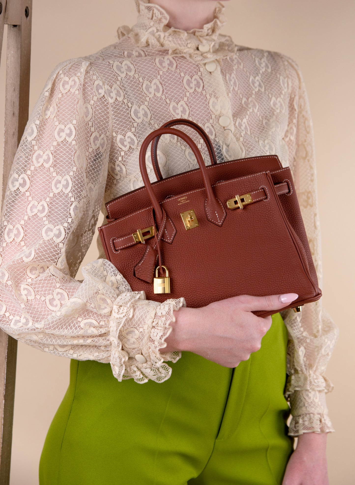 Hermès Birkin 25 in Sienna GHW