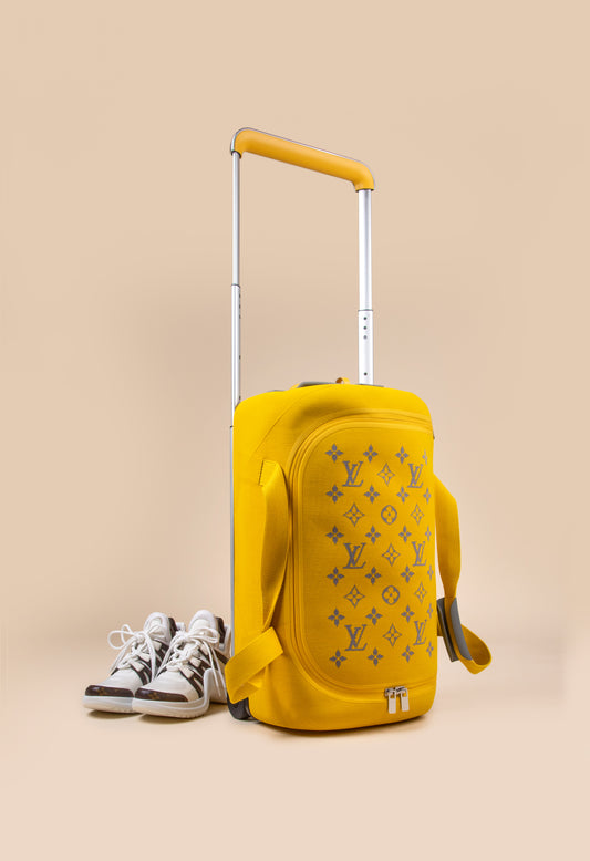 حقيبة لويس فيتون هورايزون سوفت دافل 55 باللون الأصفر