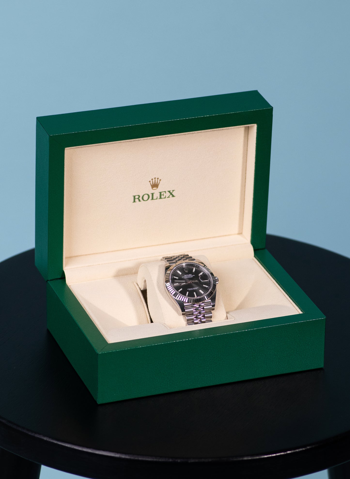 Rolex Oyster Perpetual Datejust Grey Dial Watch