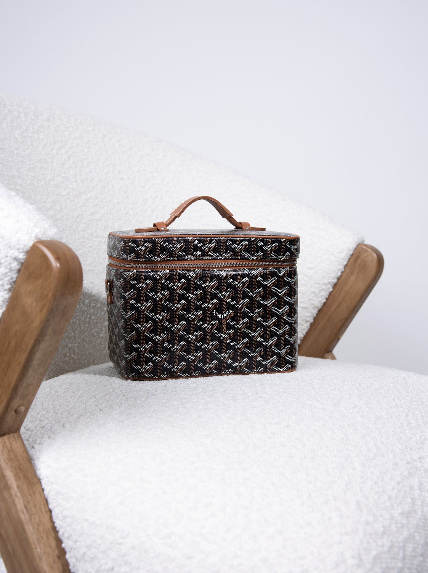 Goyard Saint Legar Handbag & Muse Vanity Case
