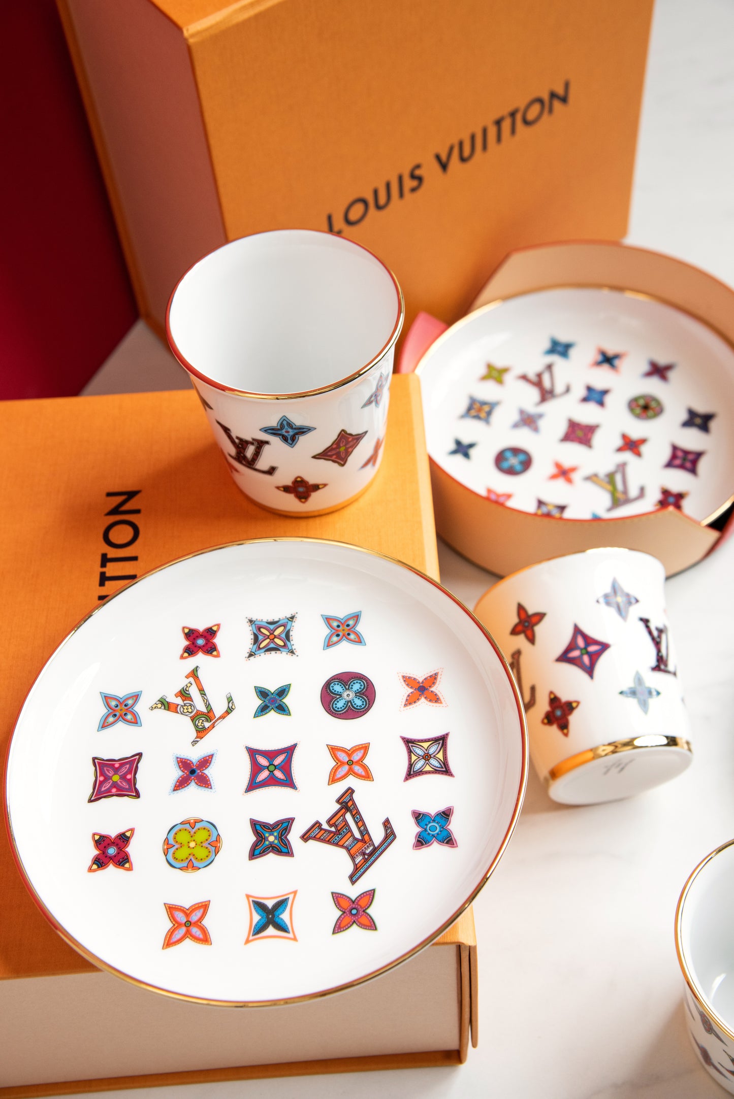 Louis Vuitton Colorful Valentine's Day Set