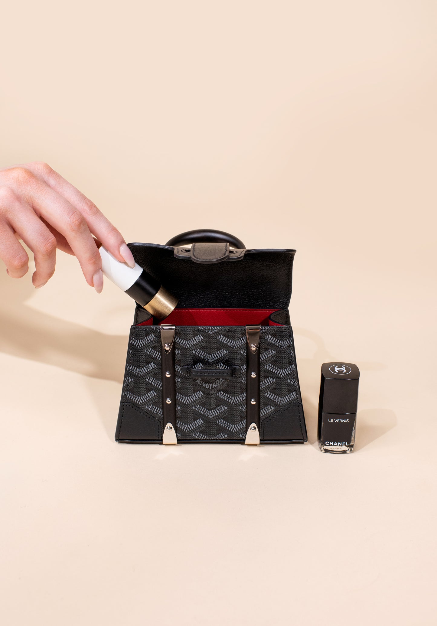 Goyard - Sac Saigon Nano Structure in Black