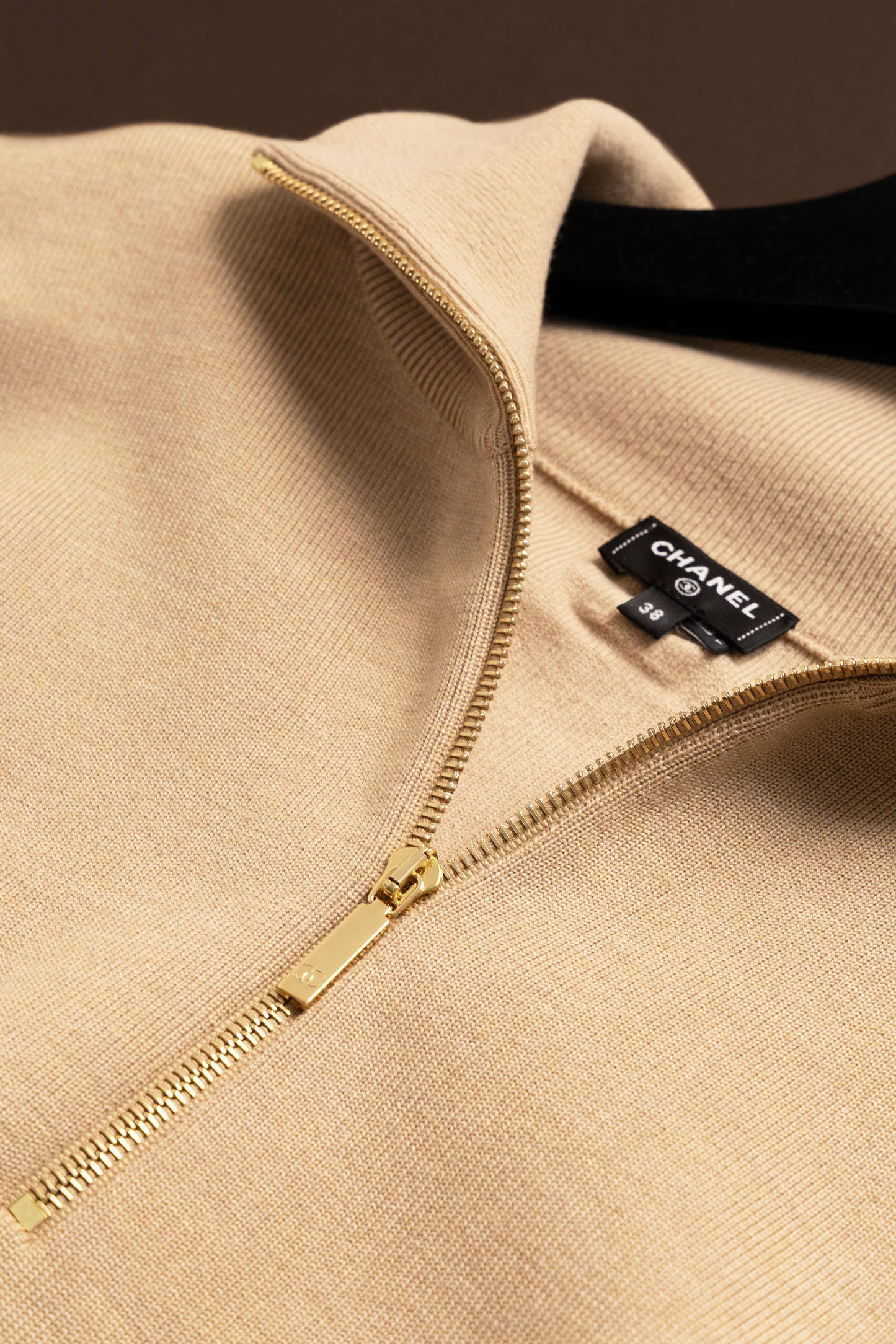 Chanel Beige Pullover Sweater