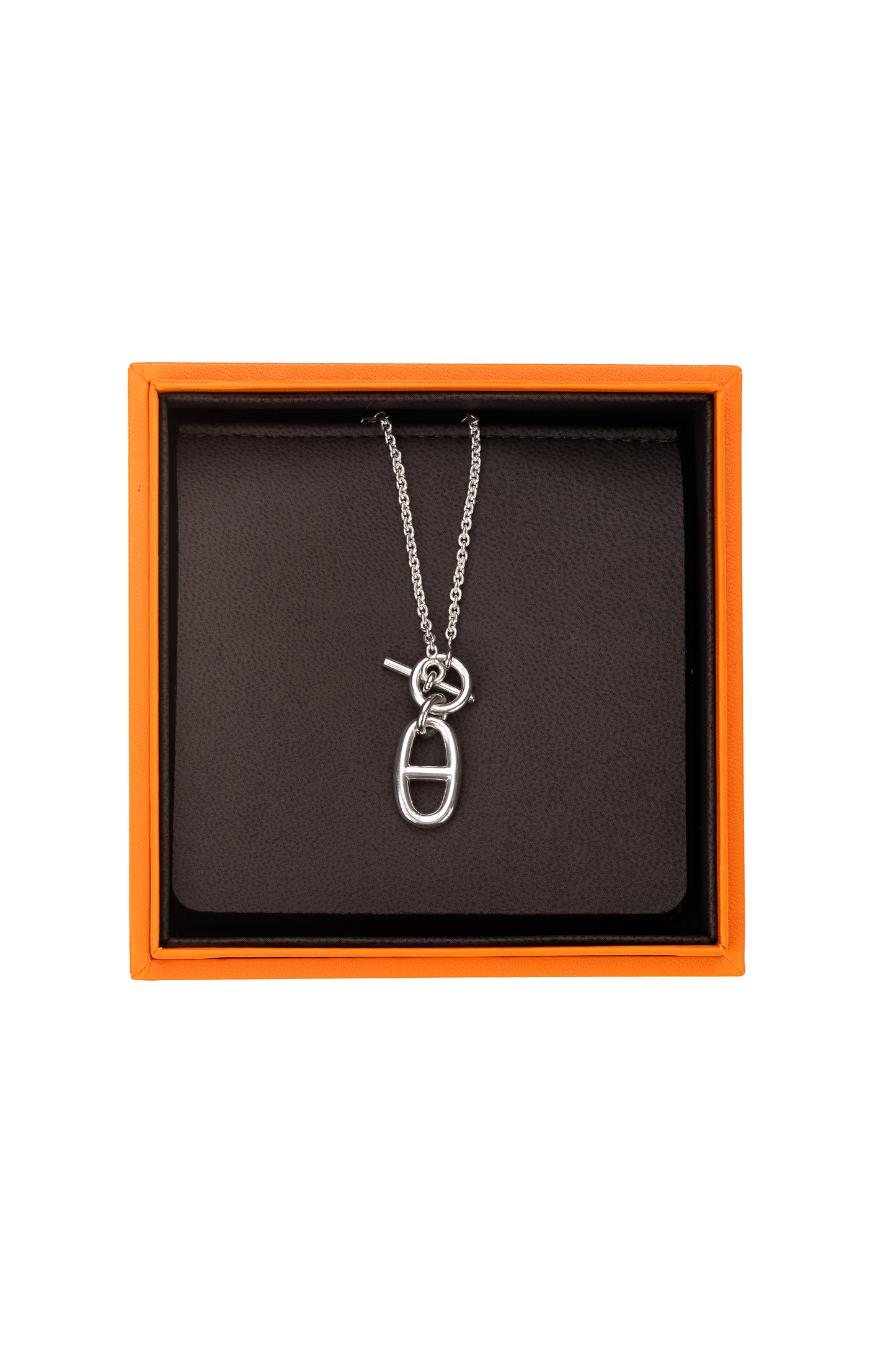 Hermes Chain D'Ancre Pendant Necklace