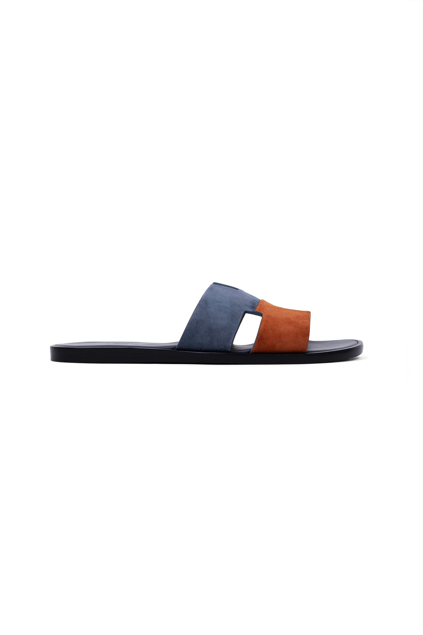 Hermès Izmir Sandals in Rouge Clay/Gris