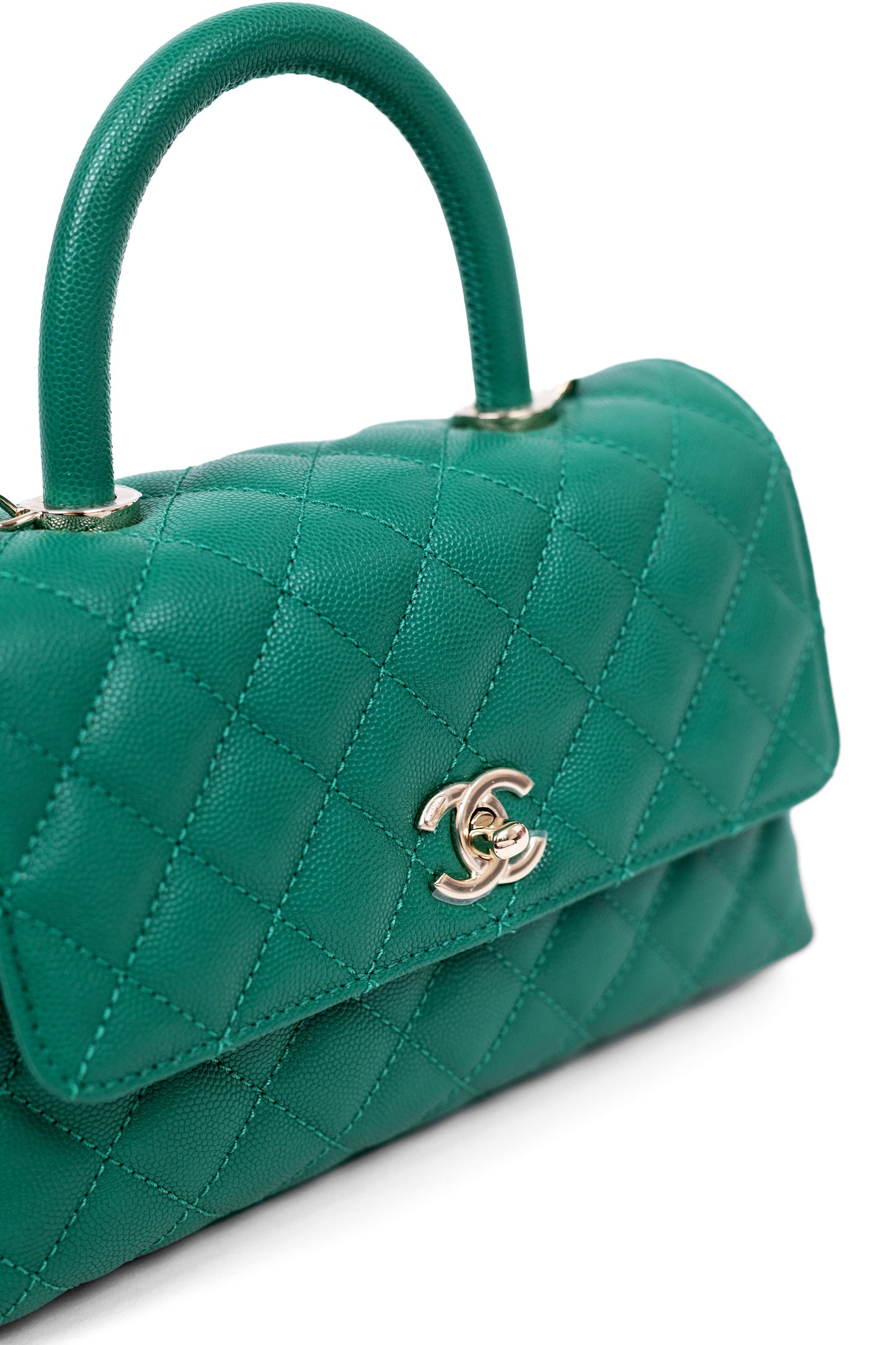 Chanel Coco Handle in Green