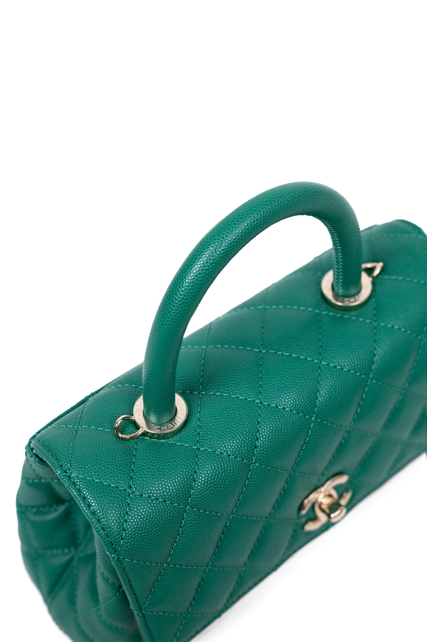 Chanel Coco Handle in Green