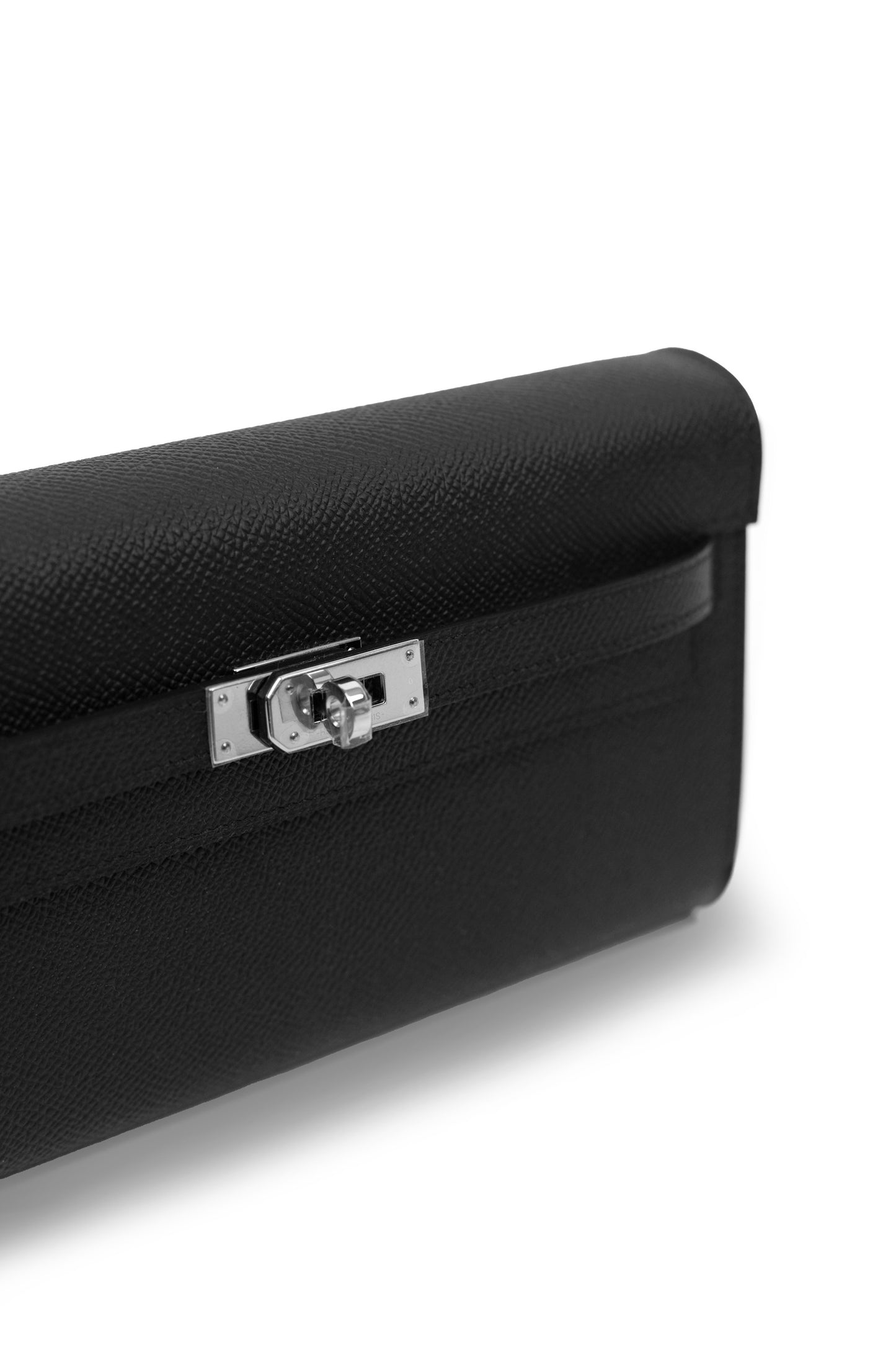Hermès Kelly Wallet To Go Epsom Black PHW