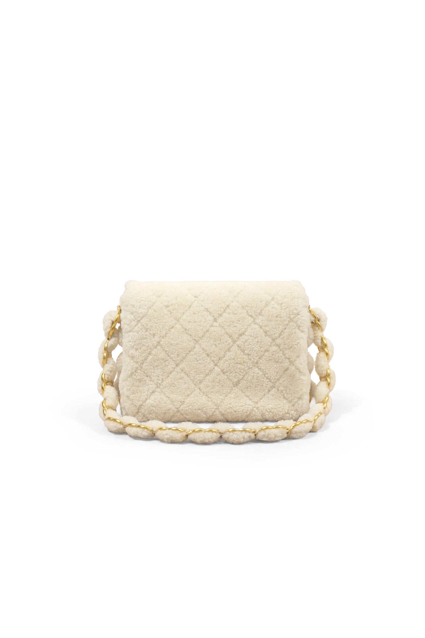 Chanel Shearling Flap Bag