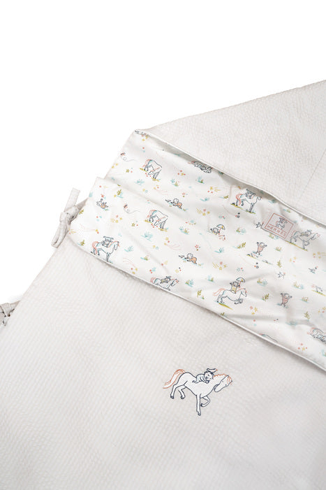 Hermes Baby Bunting Blanket