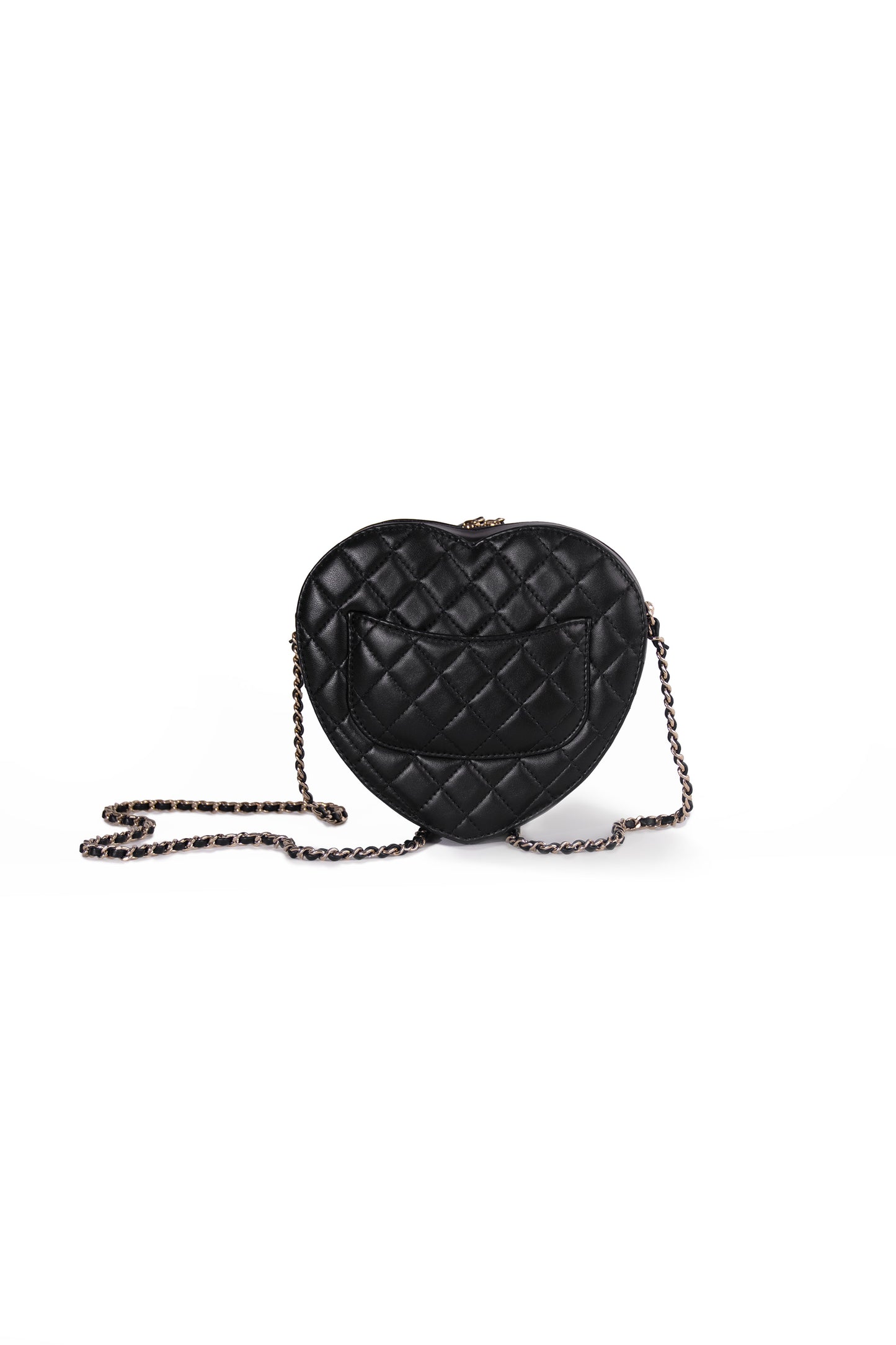 Chanel Black Heart Bag