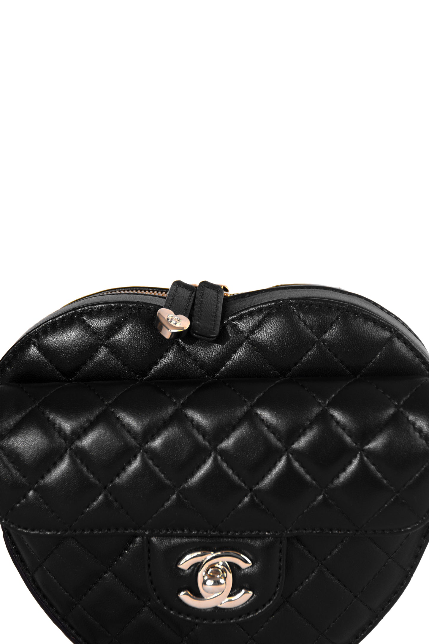 Chanel Black Heart Bag