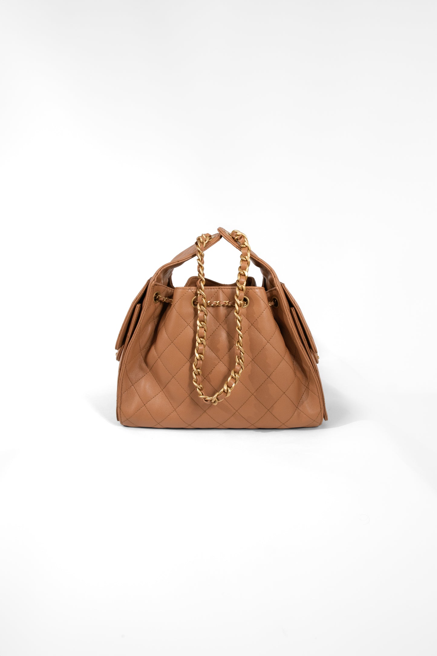 Chanel 25 Hobo Bag Caramel Caviar