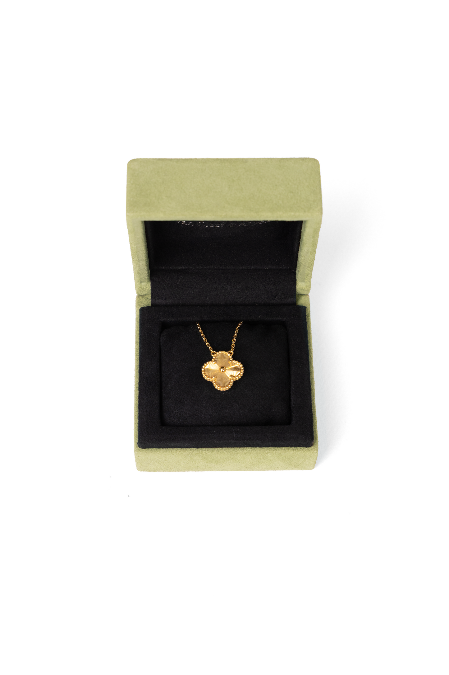 Van Cleef & Arpels Yellow Gold Vintage Alhambra Pendant