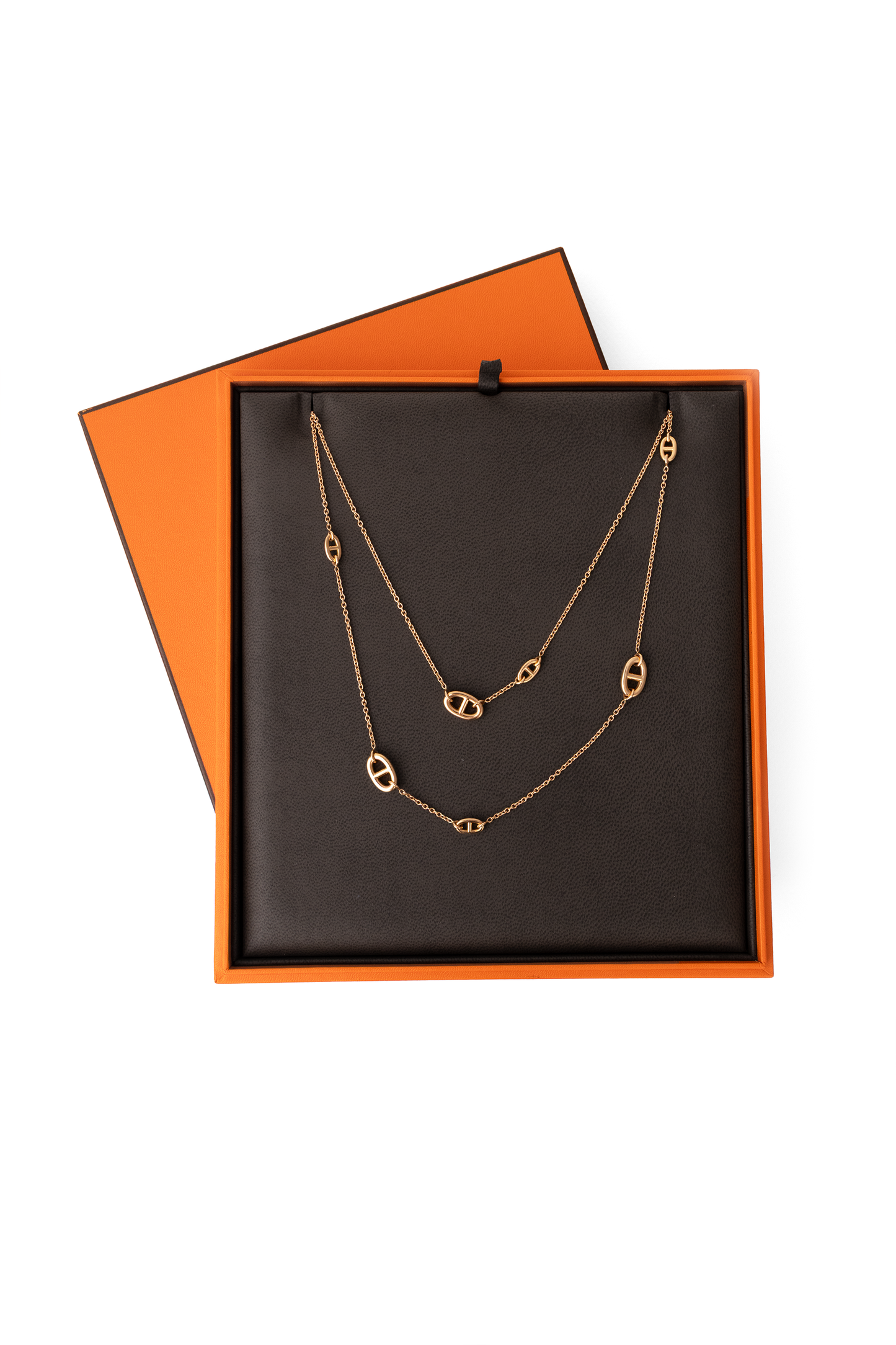 Hermès Farandole Rose Gold Necklace