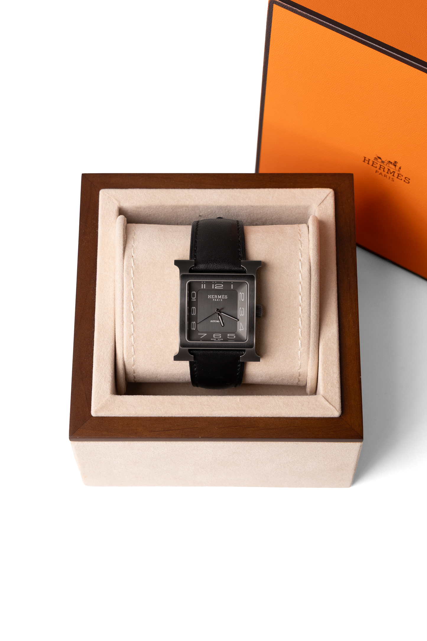 Hermès Heure H Black Watch 34MM