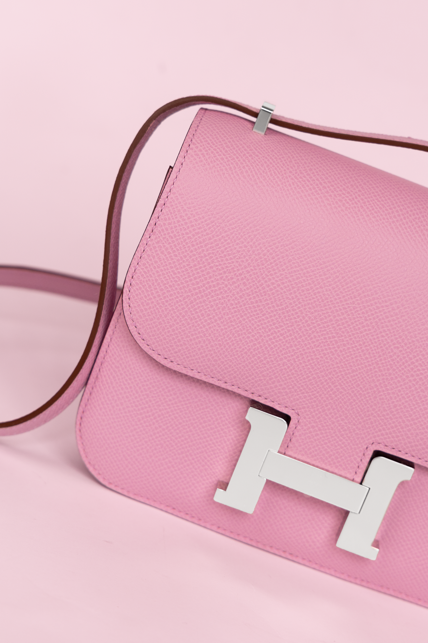 Hermès Constance 18 Epsom in Mauve Sylvestre PHW