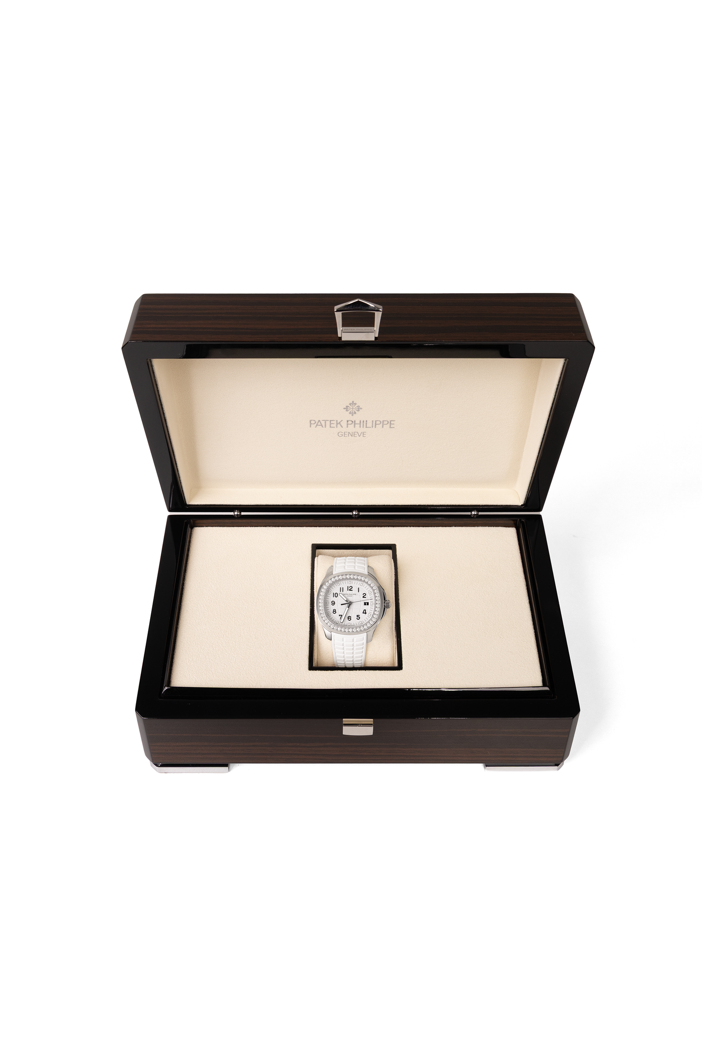 Patek Philippe Aquanaut White Watch with Diamonds